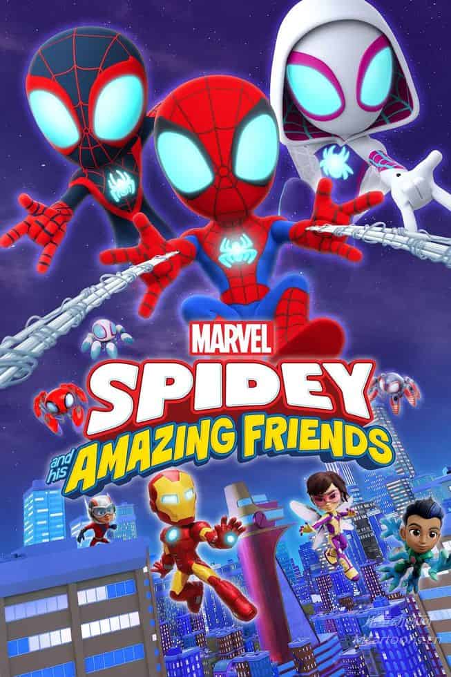 迪士尼动画片《小蜘蛛侠和他的神奇小伙伴们 Spidey and His Amazing Friends》第二季全58集 英语发音+多国字幕(含中文) 官方纯净无水印版 1080P/MKV/12.7G 动画片小蜘蛛侠下载-儿童动画网