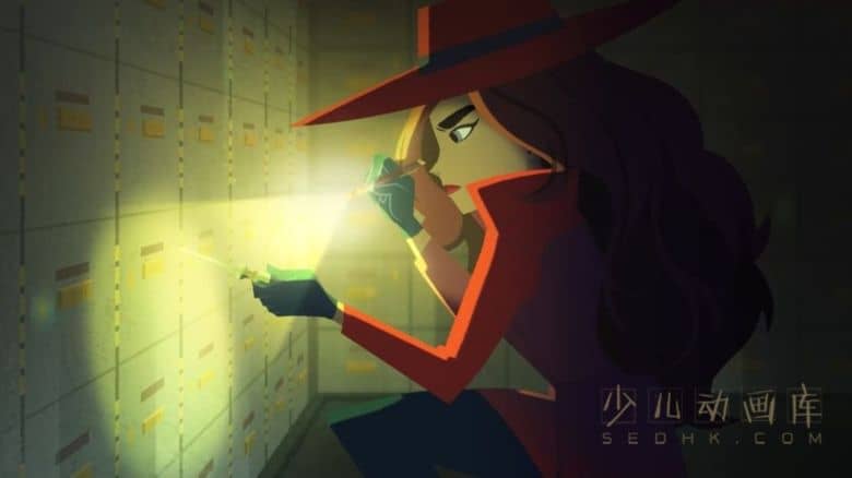 《大神偷卡门 Carmen Sandiego》第三季全5集 中英德法西班牙五语五字