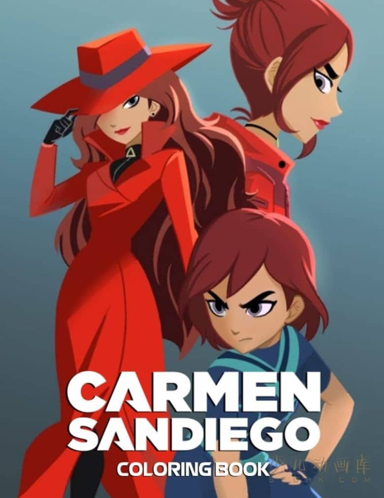 《大神偷卡门 Carmen Sandiego》第四季全8集 中英德法西班牙五语五字