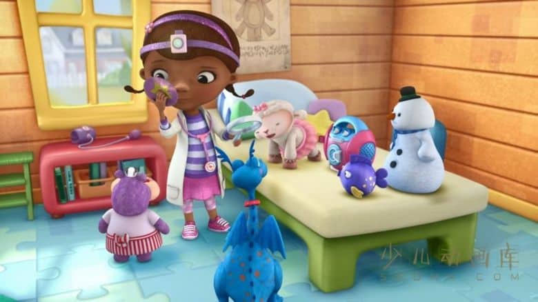 动画片《小医师大玩偶 Doc McStuffins》第一季全26集 中文版26集+英文版26集