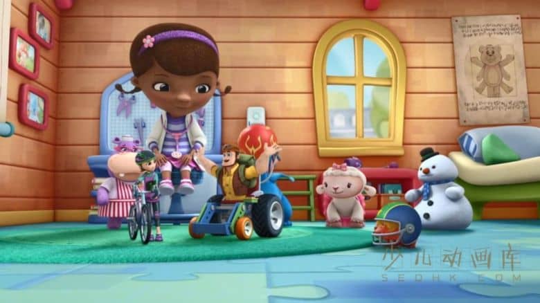 动画片《小医师大玩偶 Doc McStuffins》第三季全29集 中文版29集+英文版29集