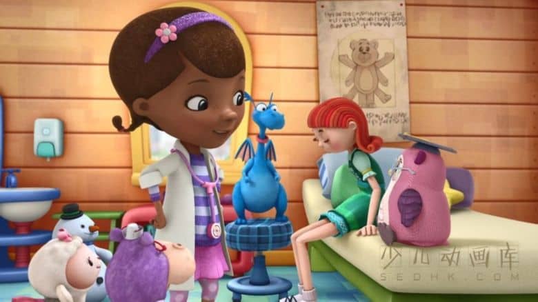 动画片《小医师大玩偶 Doc McStuffins》第三季全29集 中文版29集+英文版29集